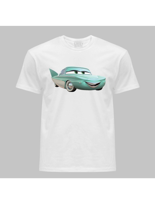 Футболка детская с принтом "Тачки - Фло" (24012135)