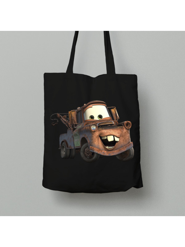 Екосумка шопер з бавовни 38х40см з принтом "Тачки - Буксир Мэтр" (24012141)