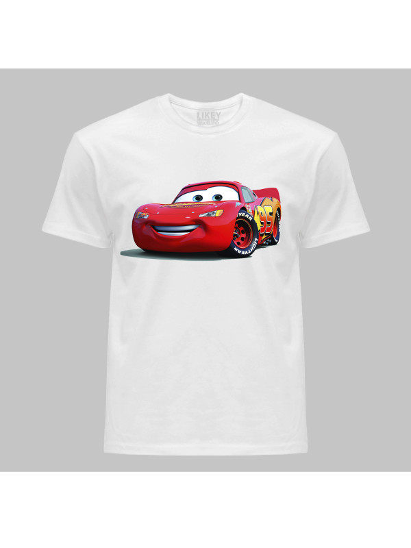 Футболка детская с принтом "Тачки - Молния "МакКвин" (24012143)
