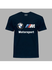 Футболка чоловіча з автомобільним принтом "BMW Motorsport (БМВ моторспорт)" (24012149)