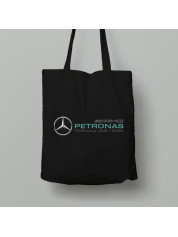 Екосумка шопер з бавовни 38х40см з автомобільним принтом "Mercedes AMG (Мерседес АМГ)" (24012151)