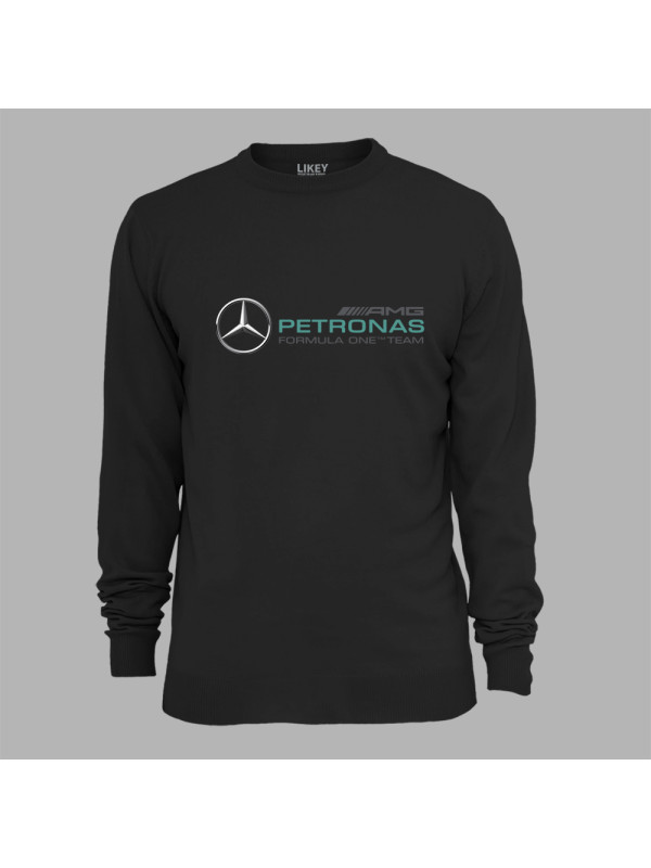 Світшот з автомобільним принтом "Mercedes AMG (Мерседес АМГ)" (24012151)