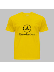Футболка детская с автомобильным принтом "Mercedes Benz (Мерседес Бенц)" (24012152)