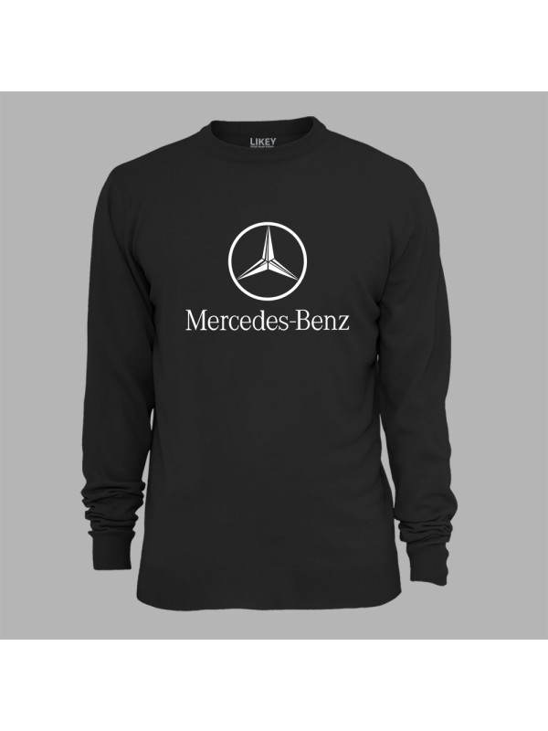 Світшот з автомобільним принтом "Mercedes Benz (Мерседес Бенц)" (24012152)
