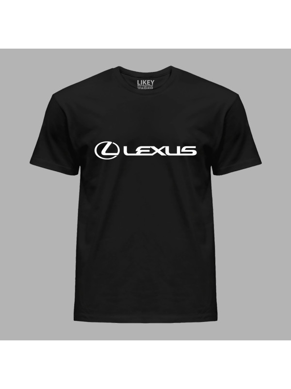 Футболка чоловіча з автомобільним принтом "Lexus (Лексус)" (24012153)