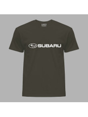 Футболка чоловіча з автомобільним принтом "Subaru (Субару)" (24012157)