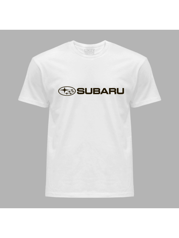 Футболка чоловіча з автомобільним принтом "Subaru (Субару)" (24012157)