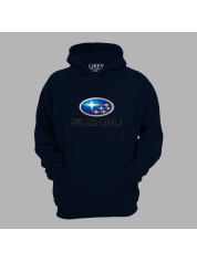 Худі з автомобільним принтом "Subaru - Logo (Субару - Лого)" (24012158)