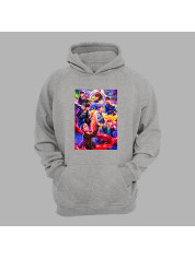 Худі з музичним принтом "Чарівні BTS" (0443)