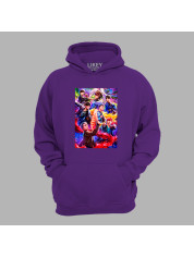 Худі з музичним принтом "Чарівні BTS" (0443)