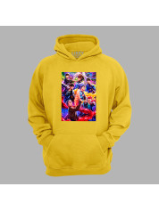 Худі з музичним принтом "Чарівні BTS" (0443)