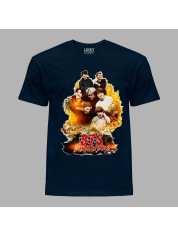 Футболка чоловіча з музичним принтом "BTS - BangTan Boys" (0444)