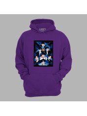 Худі з музичним принтом "Мрійливі BTS" (0445)