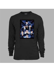 Світшот з музичним принтом "Мрійливі BTS" (0445)