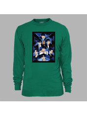 Світшот з музичним принтом "Мрійливі BTS" (0445)