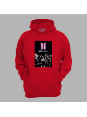 Худі з музичним принтом "BTS A.R.M.Y" (0446)