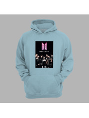 Худі з музичним принтом "BTS A.R.M.Y" (0446)