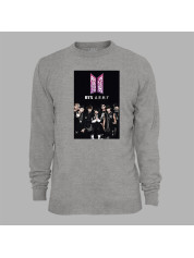 Світшот з музичним принтом "BTS A.R.M.Y" (0446)