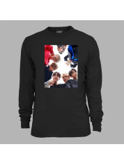 Світшот з музичним принтом "BTS стежать за тобою" (0447)