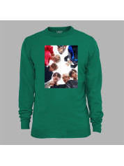 Світшот з музичним принтом "BTS стежать за тобою" (0447)