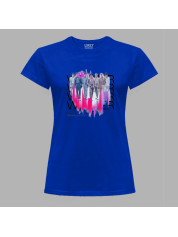 Футболка женская с музыкальным принтом "Любимый k-pop исполнитель BTS» (0448)