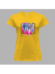 Футболка женская с музыкальным принтом "Любимый k-pop исполнитель BTS» (0448)