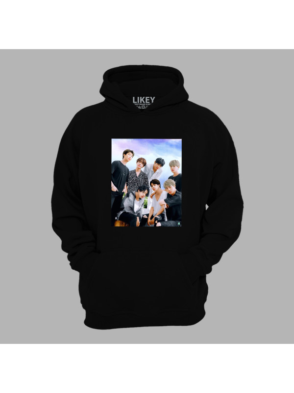 Худі з музичним принтом "Класні BTS» (0449)