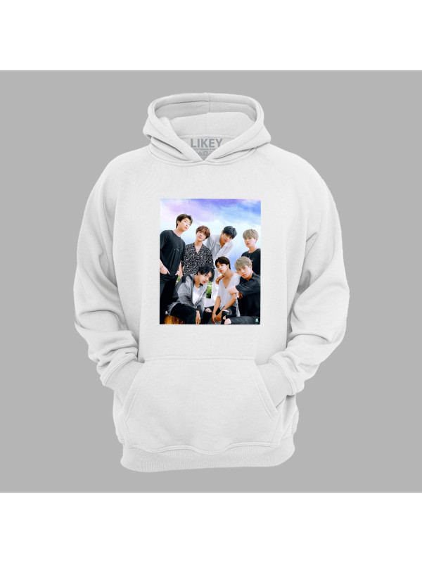 Худі з музичним принтом "Класні BTS» (0449)