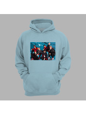 Худі з музичним принтом "BTS Фотосет" (0450)