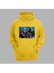 Худі з музичним принтом "BTS Фотосет" (0450)