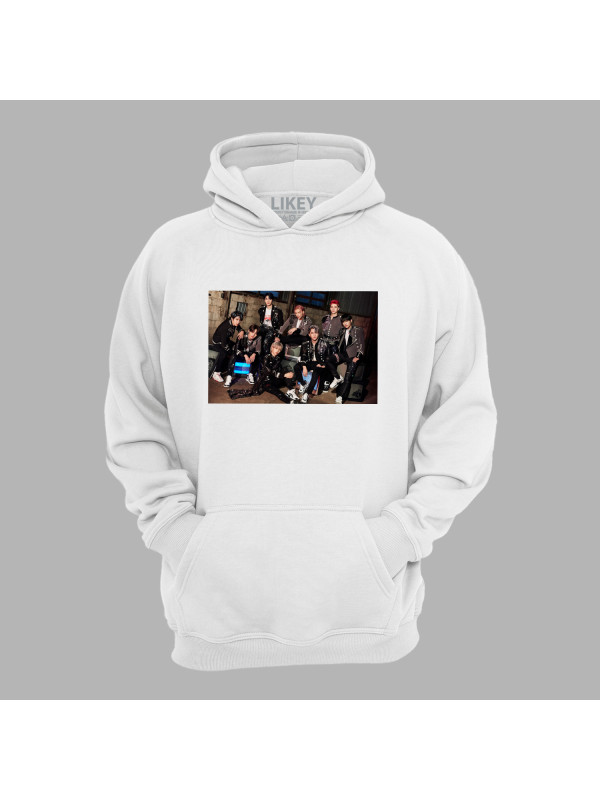 Худі з музичним принтом "BTS в образі" (0451)