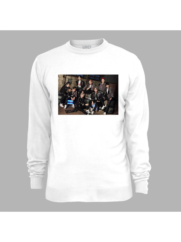 Світшот з музичним принтом "BTS в образі" (0451)