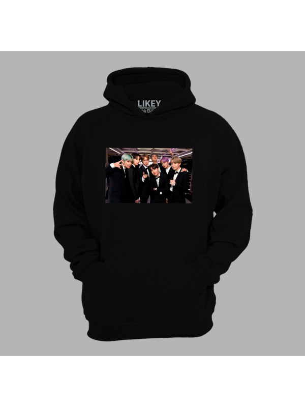 Худі з музичним принтом "BTS офіційно" (0452)