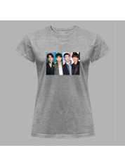 Футболка жіноча з музичним принтом "Улюблені BTS" (0455)