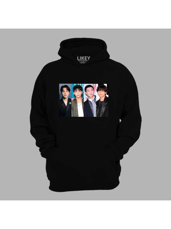Худі з музичним принтом "Улюблені BTS" (0455)