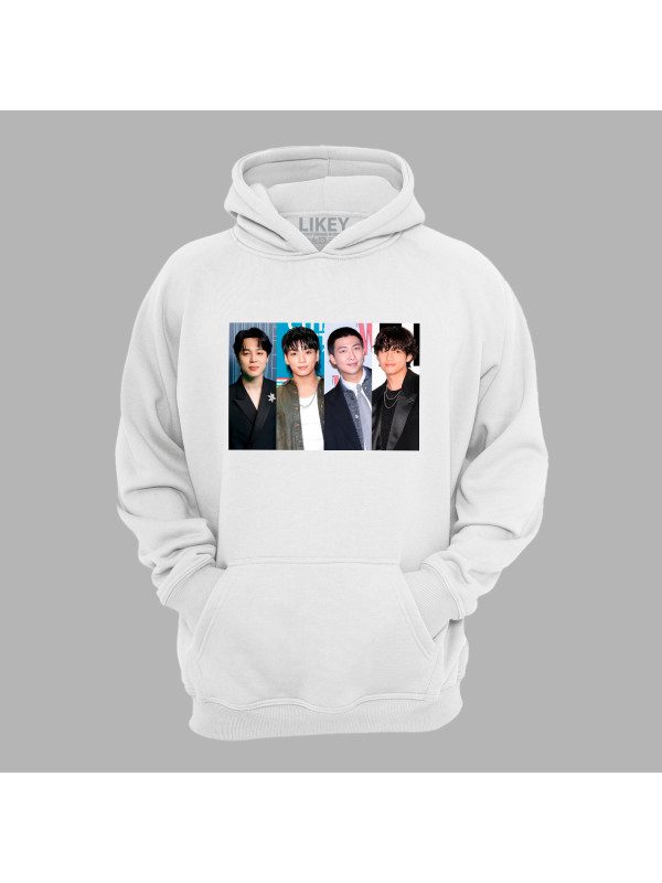 Худі з музичним принтом "Улюблені BTS" (0455)