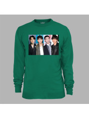 Світшот з музичним принтом "Улюблені BTS" (0455)