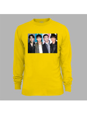 Світшот з музичним принтом "Улюблені BTS" (0455)