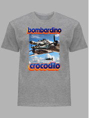 Футболка детская Bombardino Crocodilo - Крокодил Бомбардировщик, 05060020