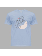 Футболка чоловіча з романтичним принтом "Кохання між нами" (24011270)