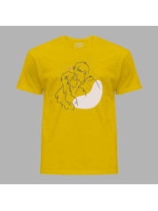 Футболка чоловіча з романтичним принтом "Кохання між нами" (24011270)