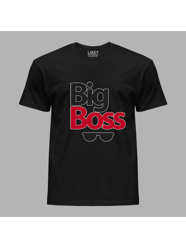 Футболка чоловіча з принтом "Big Boss & окуляри (Біг Босс та окуляри)" (1940)
