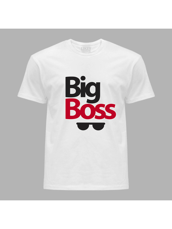 Футболка чоловіча з принтом "Big Boss & окуляри (Біг Босс та окуляри)" (1940)