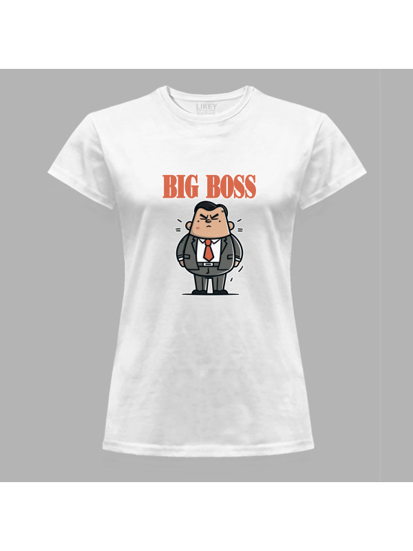 Футболка жіноча з принтом "Я - Біг Босс" (1941)