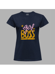 Футболка женская с принтом "Девушка Босс (Girl Boss)" (1942)
