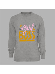 Світшот з принтом "Дівчина Босс (Girl Boss)" (1942)