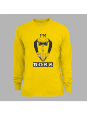 Світшот з принтом "I'm а Big Boss (Я - Біг Босс)" (1944)