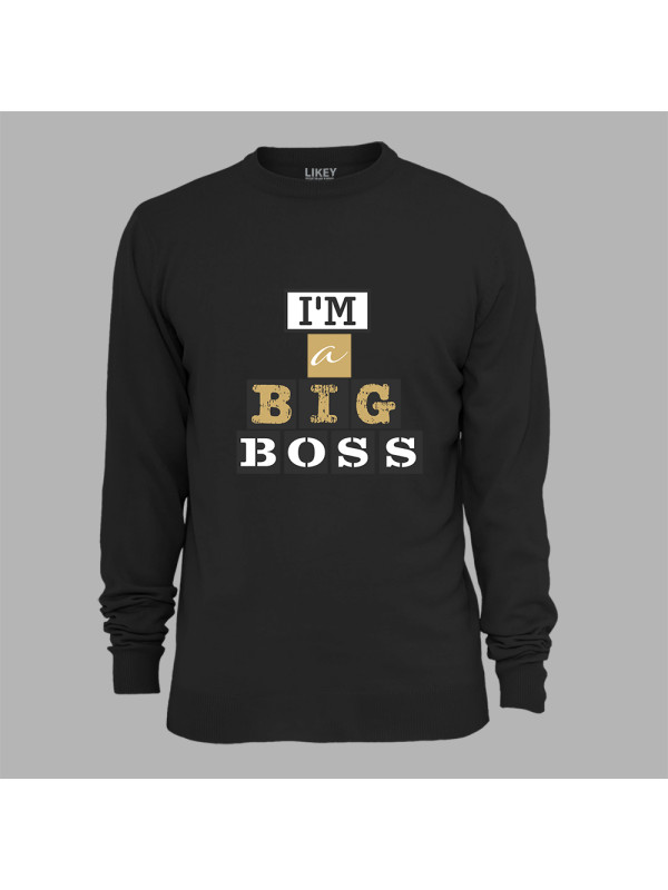 Світшот з принтом "Я Біг Босс (I'm A Big Boss)" (1943)