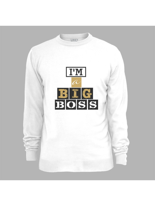 Світшот з принтом "Я Біг Босс (I'm A Big Boss)" (1943)