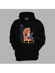 Худі з принтом "I'm а Bear Boss (Я - Ведмідь Босс)" (1945)